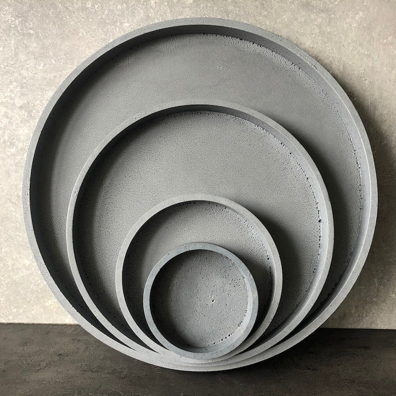 Round Silicone Tray Mould – Coaster, Fruit Tray, Dish & Dinner Plate Resin Mould