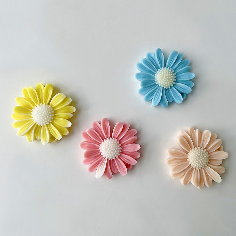 Flower Silicone Mold,Daisy Resin Mold,Sun Flower Resin Mold,Scented Plaster Flower Mold,Flower Soap Silicon Mold