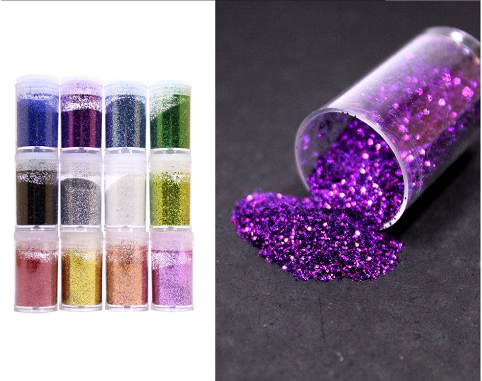 Glitter set for candle making — vibrant decorative glitter colors