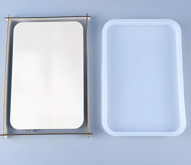 Large rectangle silicone tray mold with support bracket, big tray mold, silicone tray mold , rectangular plate