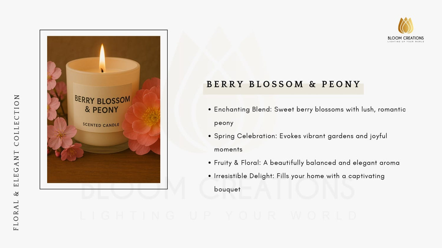 Berry Blossom & Peony Fragrance Oil 100ml