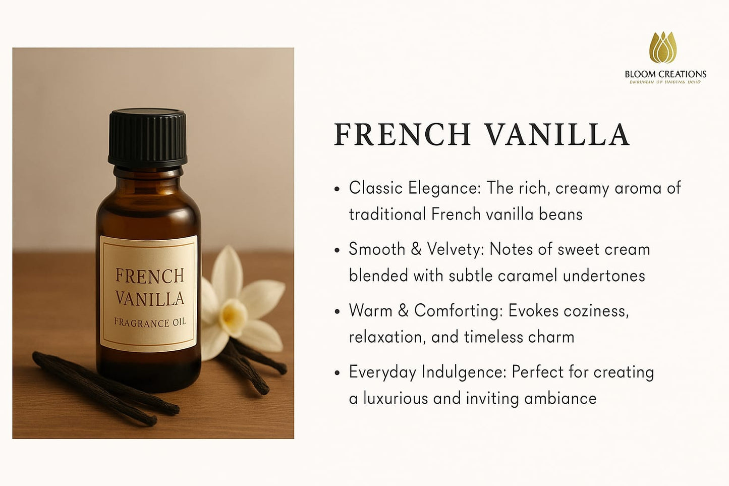 French Vanilla Fragrance Oil 100ML