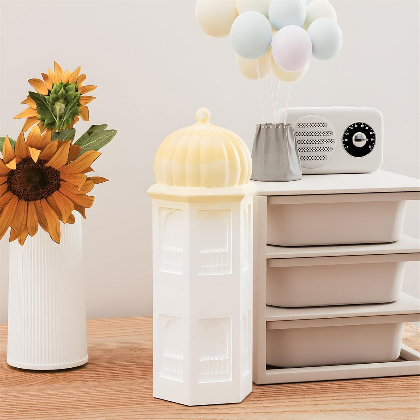Castle Shape Candle Mould
