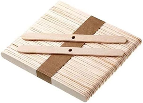 Wood Candle Wick Holder I Centering Devices Candles Wick Bars I Natural Environmental Friendly I for Handmade Soy & Beeswax Candle Making Wedding Birthday Party Home Decoration 10 pcs