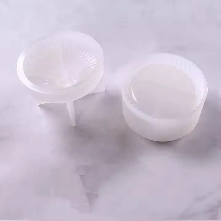 Trinket Jar Silicone Mould – Resin Epoxy Storage Jar & Candle Vessel Mould