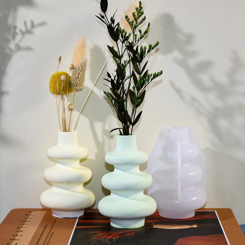 Decorative Vase Silicone Mould Set