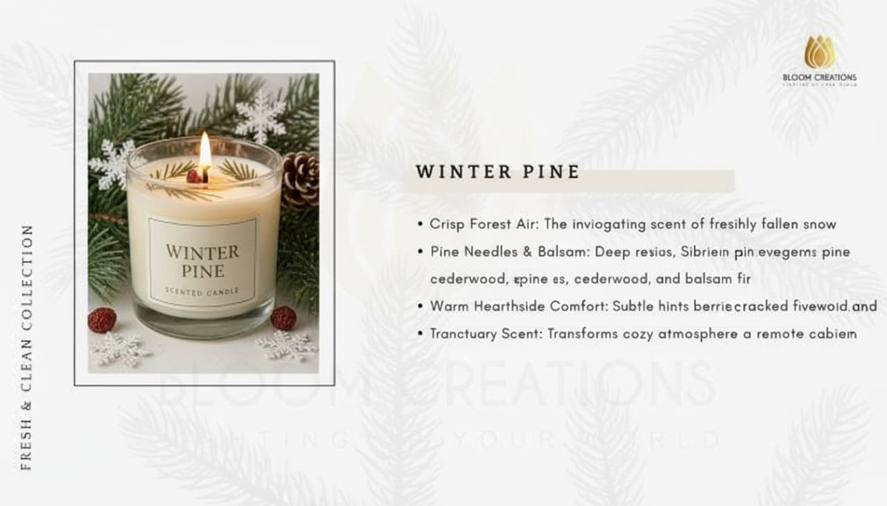 Winter Pine Fragrance Oil 100ml