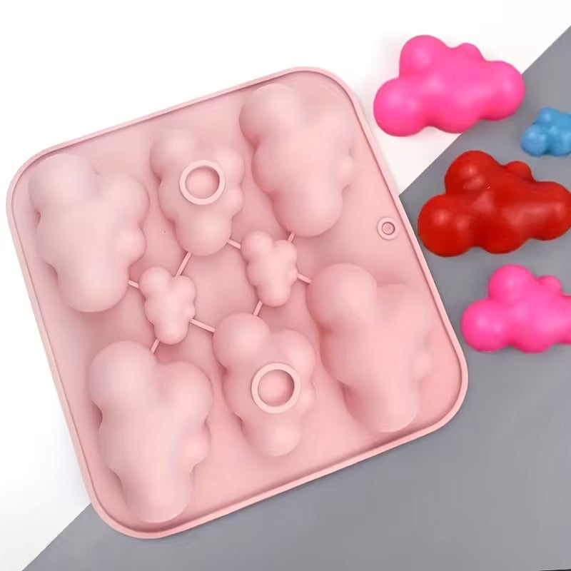 Cloud Silicone Mould – 8 Cavity (3 Sizes)