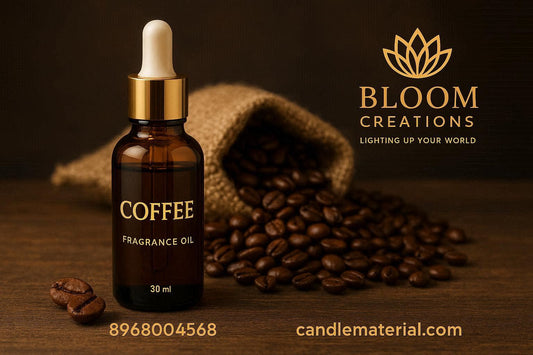 Coffee fragrance oil for candle making — rich roasted gourmand scent