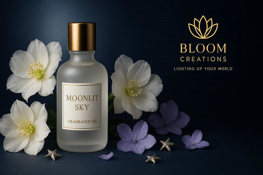 Moonlit Sky fragrance oil 100ml for candle making — night-air ambient scent