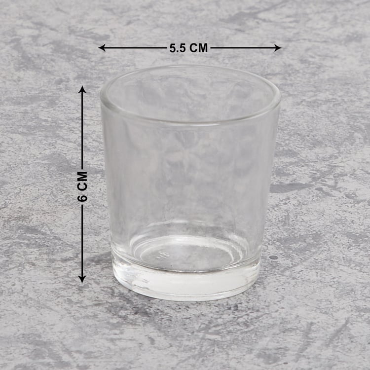 Shot Glasses for Candle Making, 1.5 inch Transparent Glass