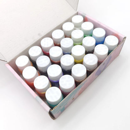 24 Shades Pearl Mica Powder — detailed view | Bloom Creations India