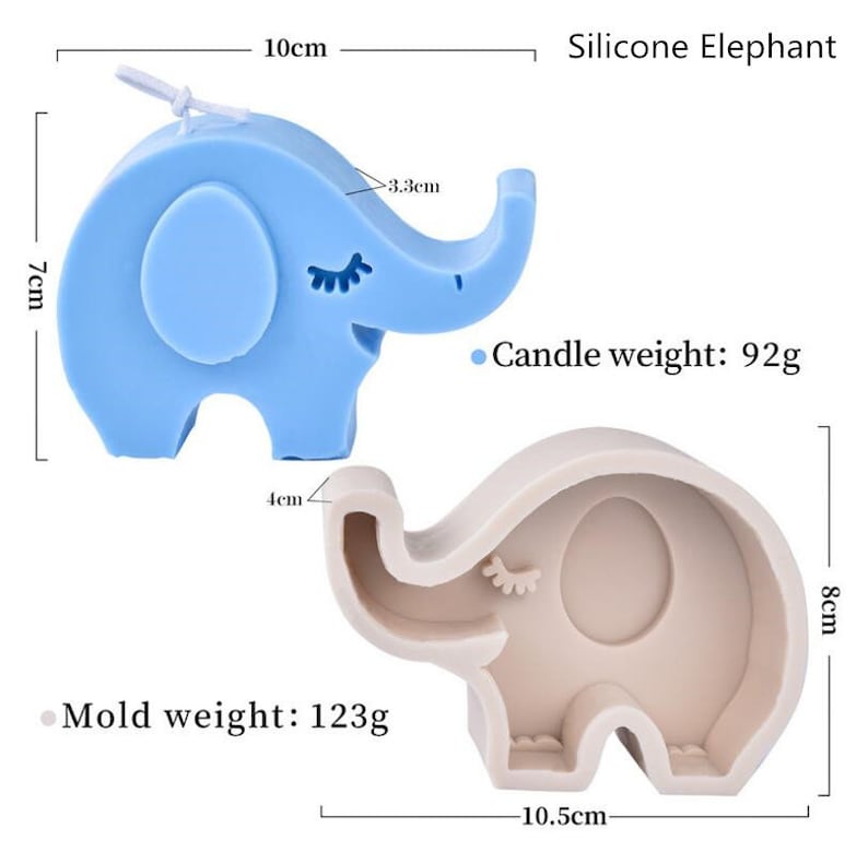 4 Style Silicone Animal Candle Mold Dinosaur Giraffe Aromatherapy Candle Piece Crystal Epoxy Children's Educational Toy Model
