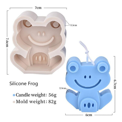 4 Style Silicone Animal Candle Mold Dinosaur Giraffe Aromatherapy Candle Piece Crystal Epoxy Children's Educational Toy Model