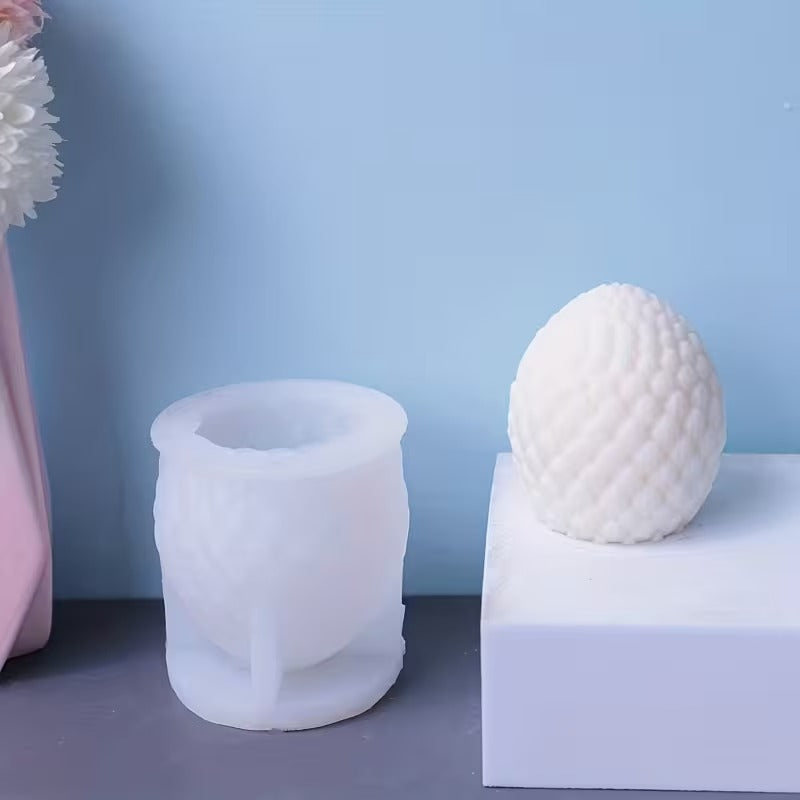 Pine Cone Silicone Candle Mould – 3D Christmas Pinecone Resin, Soap & Wax Mould