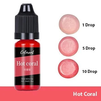 Liquid Candle & Soap Colorant Dye – 10ml Concentrated Colour Drops (36 Shades)