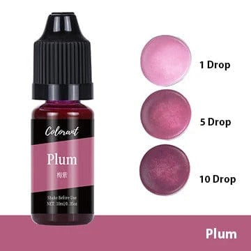 Liquid Candle & Soap Colorant Dye – 10ml Concentrated Colour Drops (36 Shades)