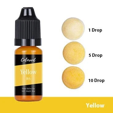 Liquid Candle & Soap Colorant Dye – 10ml Concentrated Colour Drops (36 Shades)
