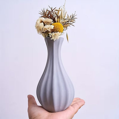 Fluted Tall Flower Vase Silicone Mold — use case | Bloom Creations India