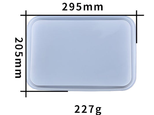 Large rectangle silicone tray mold with support bracket, big tray mold, silicone tray mold , rectangular plate