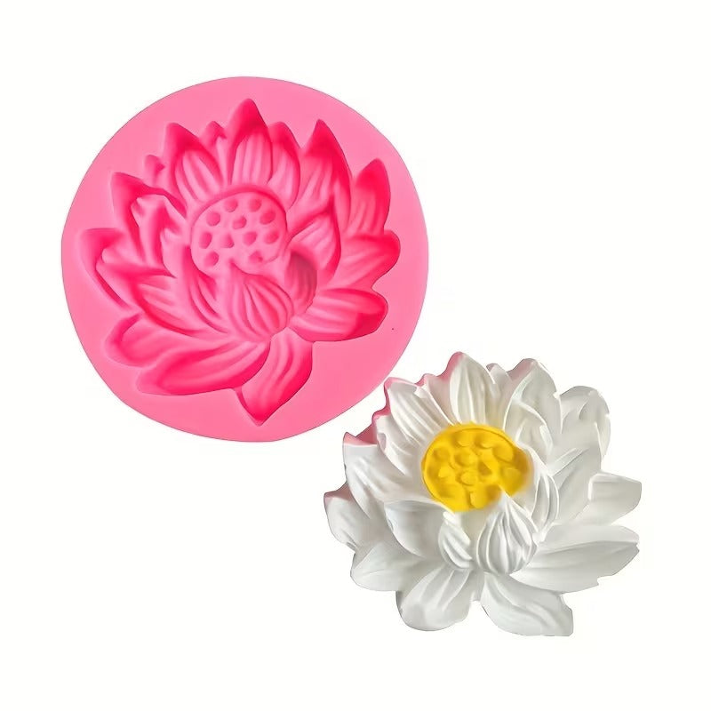 Extra Large Lotus silicone mold