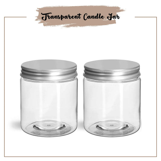 Transparent Candle Jar - 100 ML