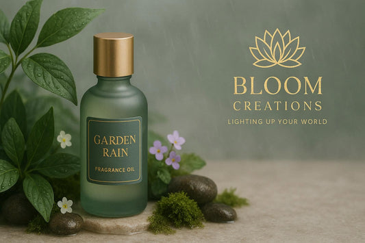 Garden Rain fragrance oil 100ml for candle making — fresh after-rain scent