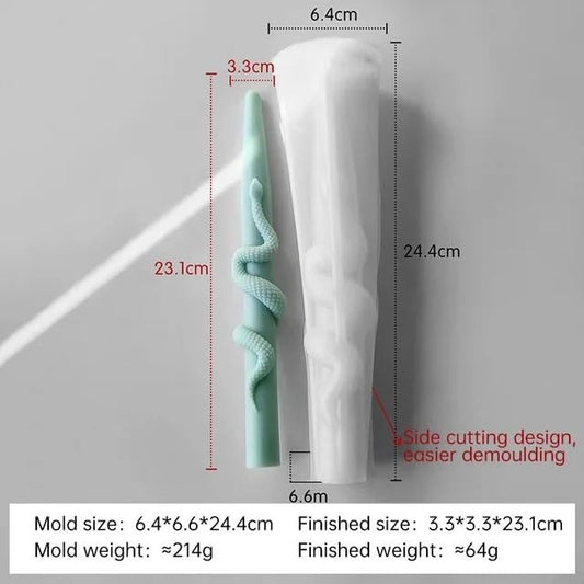 Snack Cylinder Stick Candle Silicone Mould 5239 | Bloom Creations India
