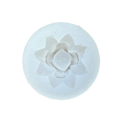 Lotus Flower Shape Silicone Mold 3D for Candle Making Flower Mould for Resin Art and Craft Chocolate Cake DIY