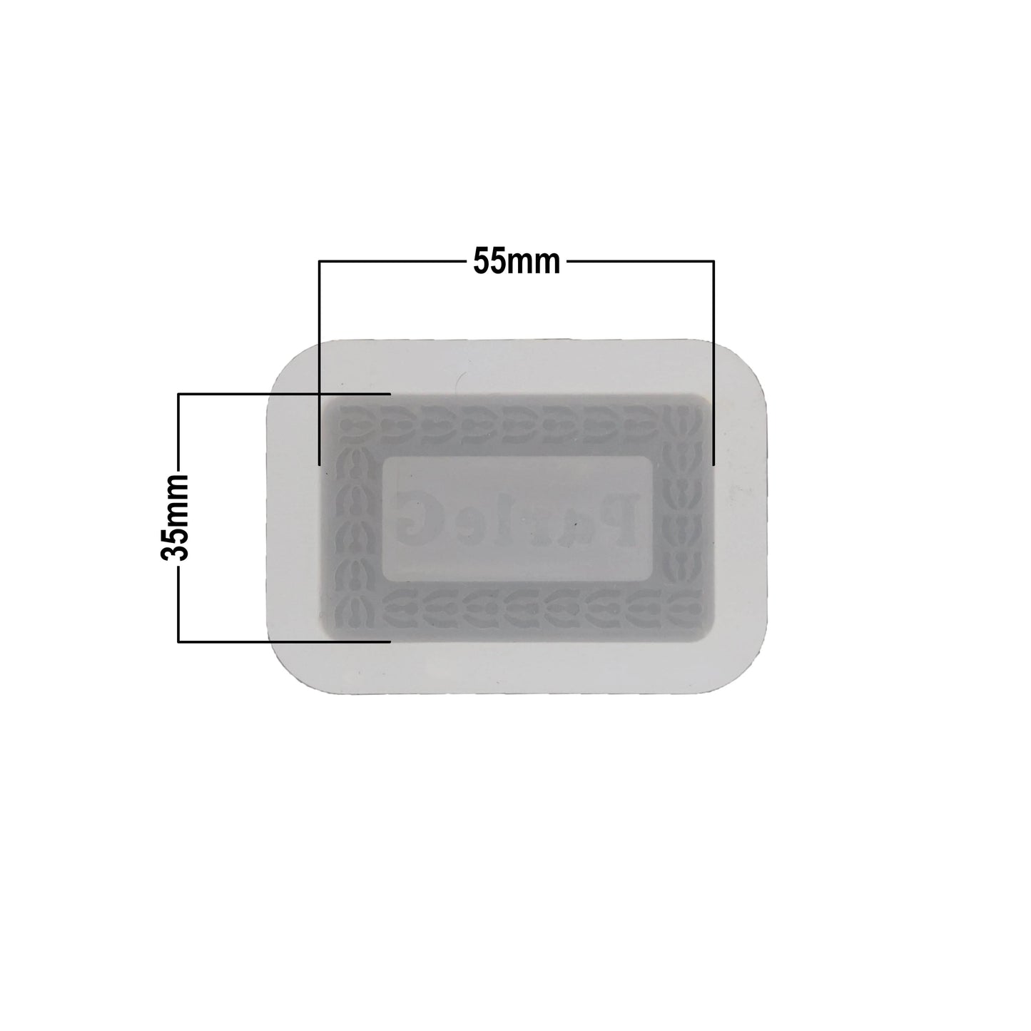 Parle G biscuit silicone mould for novelty candles, soap, and craft accents