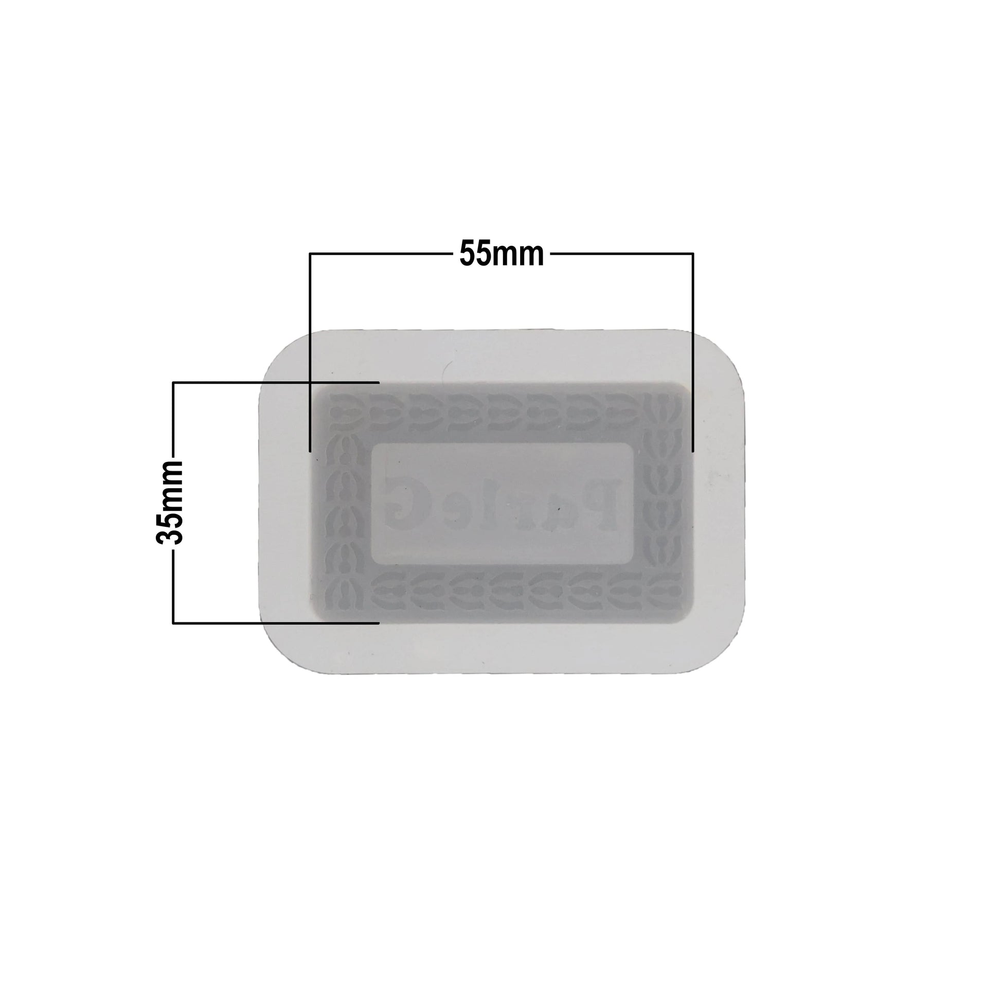 Parle G biscuit silicone mould for novelty candles, soap, and craft accents