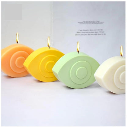 Evil Eye / Nazar Candle Silicone Mould — 3D 12.3 × 8.7 cm Home Decor Mould