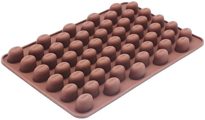 Coffee Bean Silicone Mould | 55 Cavity Chocolate & Cake Decoration Mould