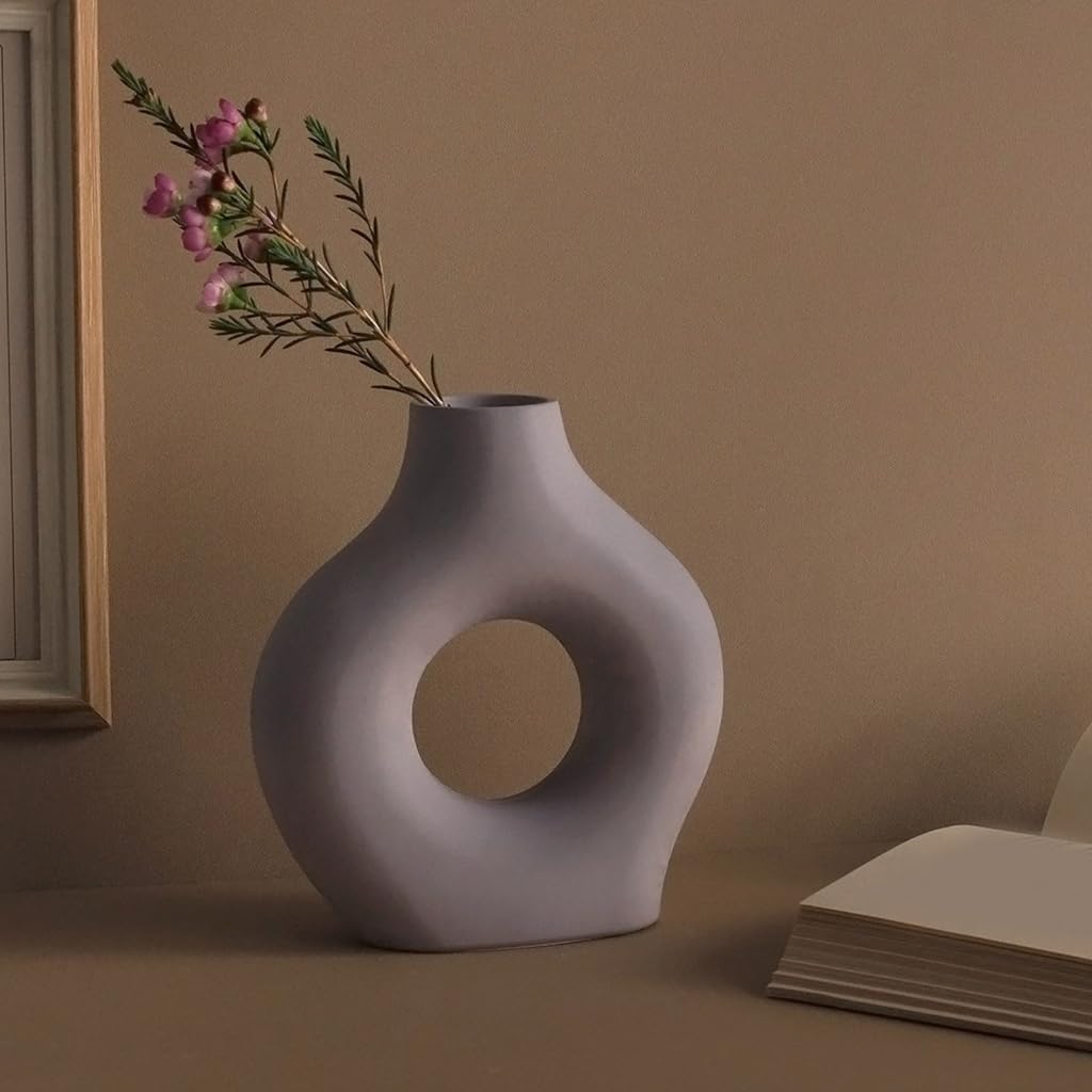 Nordic Donut Vase Silicone Mould for Concrete, Resin & Plaster