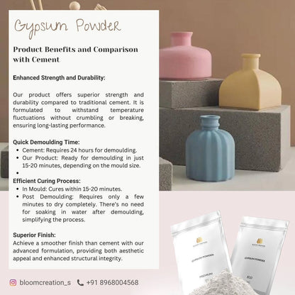 Eco gypsum powder 3 kg