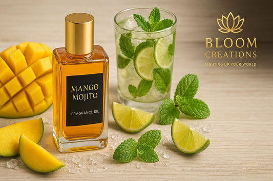 Mango Mojito fragrance oil 100ml for candle making — tropical citrus mint scent