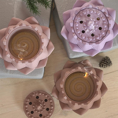 Lotus Flower Silicone Mould — 3D Sacred Flower Candle, Soap & Resin Mould