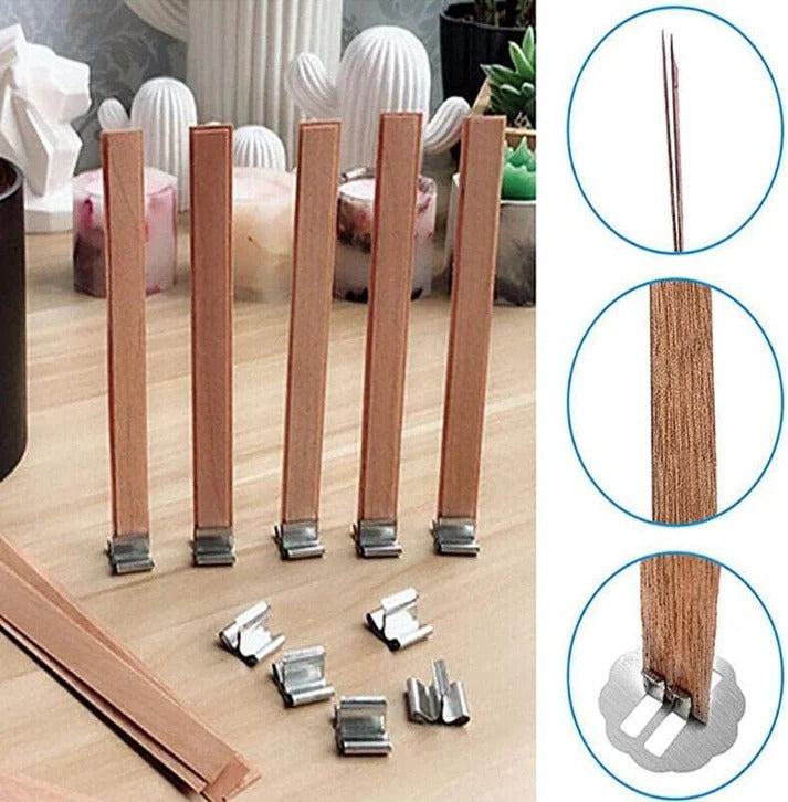 Wooden Candle Wicks 1mm — use case | Bloom Creations India