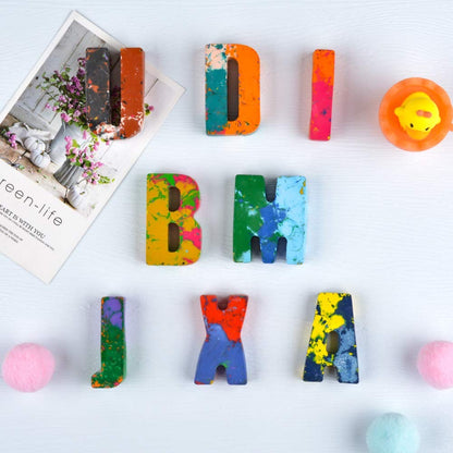 26 Cavities Silicone letters Mold Alphabet Chocolate Silicone Baking Mold Concrete mould