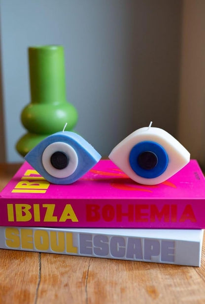 Evil Eye / Nazar Candle Silicone Mould — 3D 12.3 × 8.7 cm Home Decor Mould