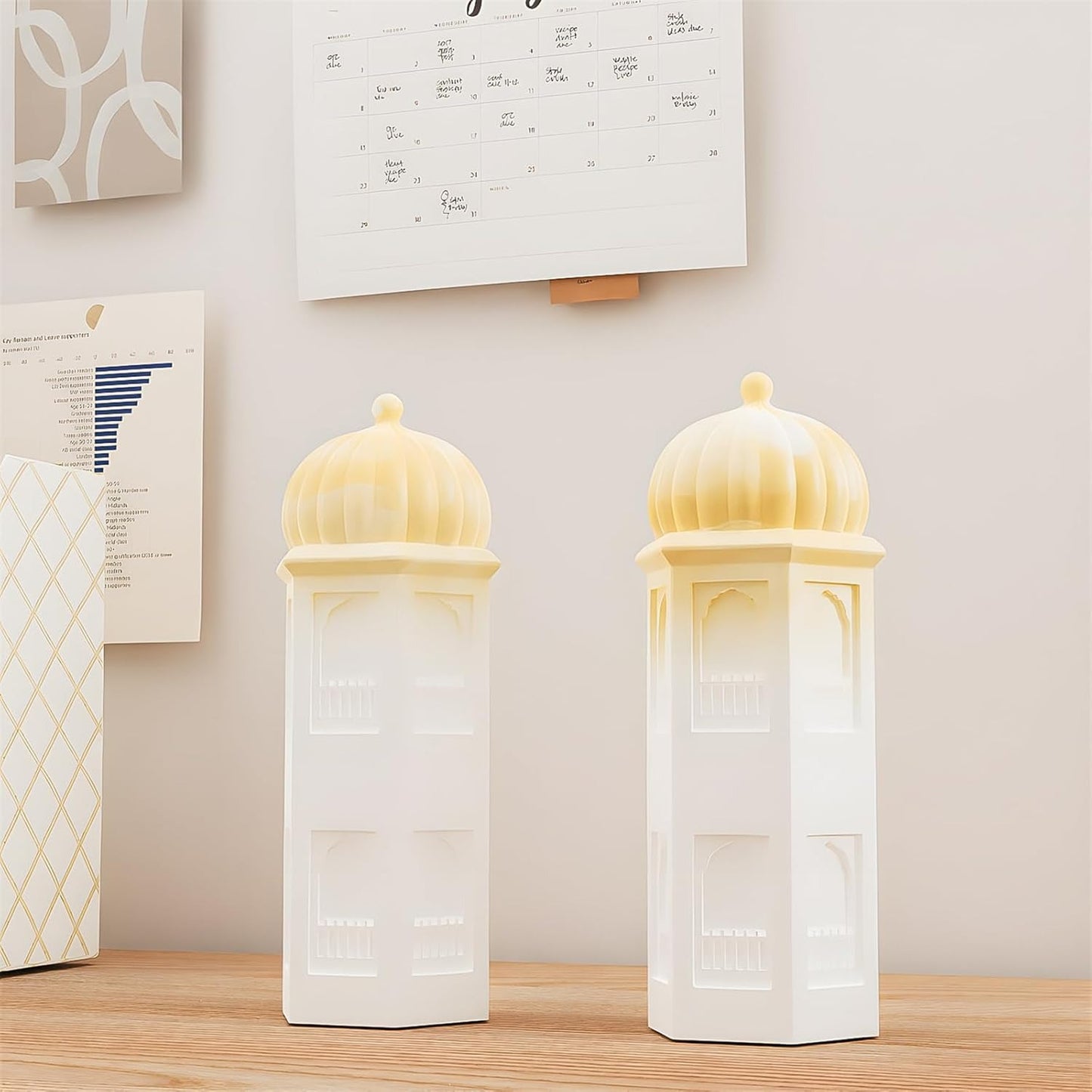 Castle Shape Candle Mould