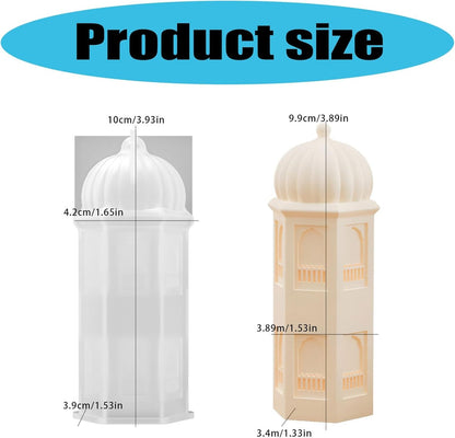 Castle Shape Candle Mould