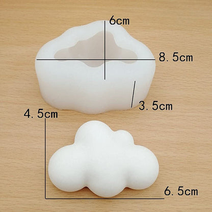 Cloud Shape Candle Mold