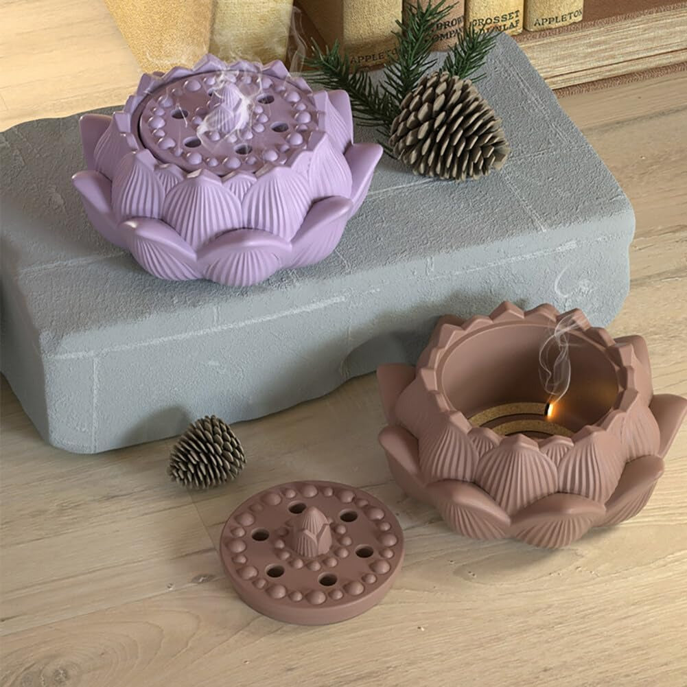 Lotus Flower Silicone Mould — 3D Sacred Flower Candle, Soap & Resin Mould