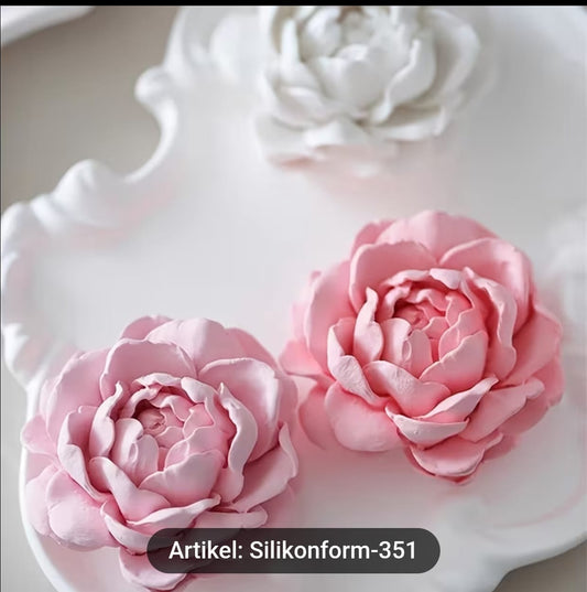 Tight head Jasmine flower silicone mold for floral candles and decorative crafts
