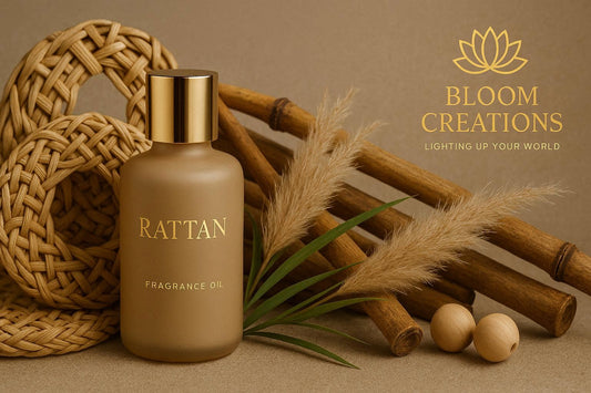 Rattan fragrance oil 100ml for candle making — woody natural scent