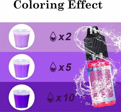 Pack of 24 Colours Candle Dye for Soy Wax - Premium 10ml Liquid Candle Colour Dye for Crafting and Home Decor - Oil-Based Candle Making Accessories