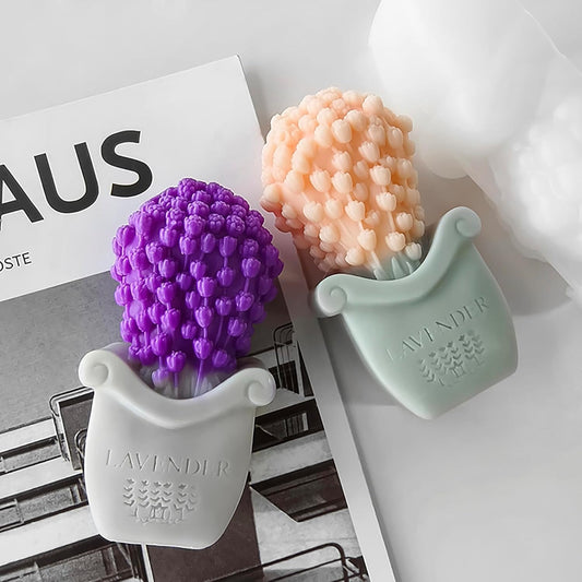 tulip bouquet  silicone candle mold