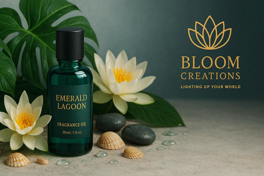 Emerald Lagoon fragrance oil 100ml for candle making — fresh aquatic scent