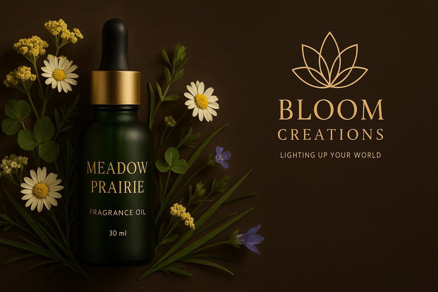 Meadow Prairie fragrance oil for candle making — fresh outdoor green scent